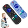 1Pcs Soft Chewable Baby Toys, Remote Control Shaped Baby Teething Toys, Teething Toys for Boys and Girls, Freezable, BPA Free 1