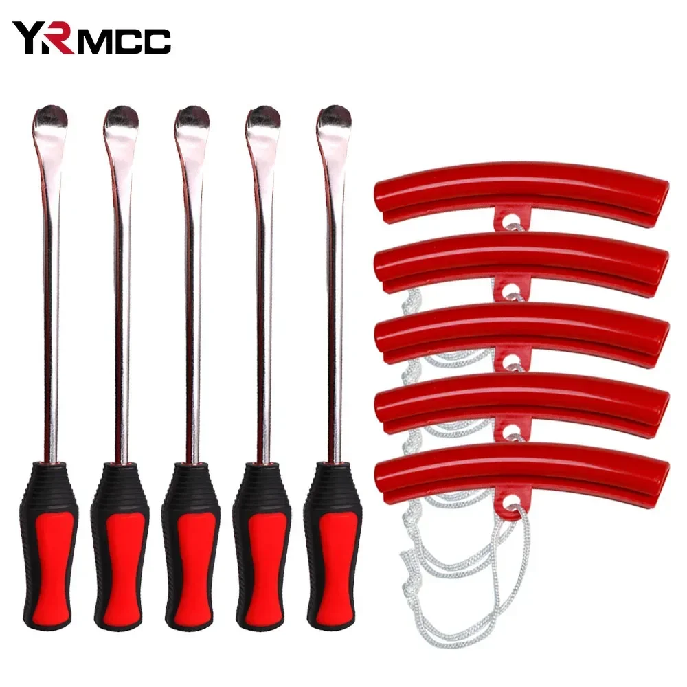 자동차 휠 림 보호대 세트 체인저 세이버 타이어 수리 도구, 자동차 자전거 오토..