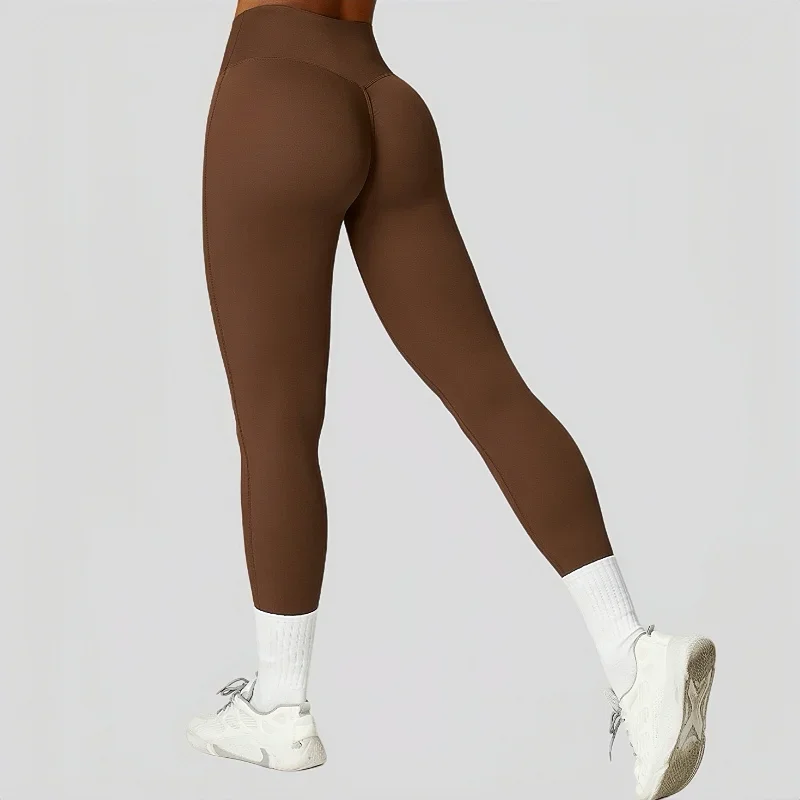 Yoga Pants Tummy Control High Waist Fitness Pants Women's Sportswear Exercise Fitness Outdoor Running Gym Hip Lifting Leggings