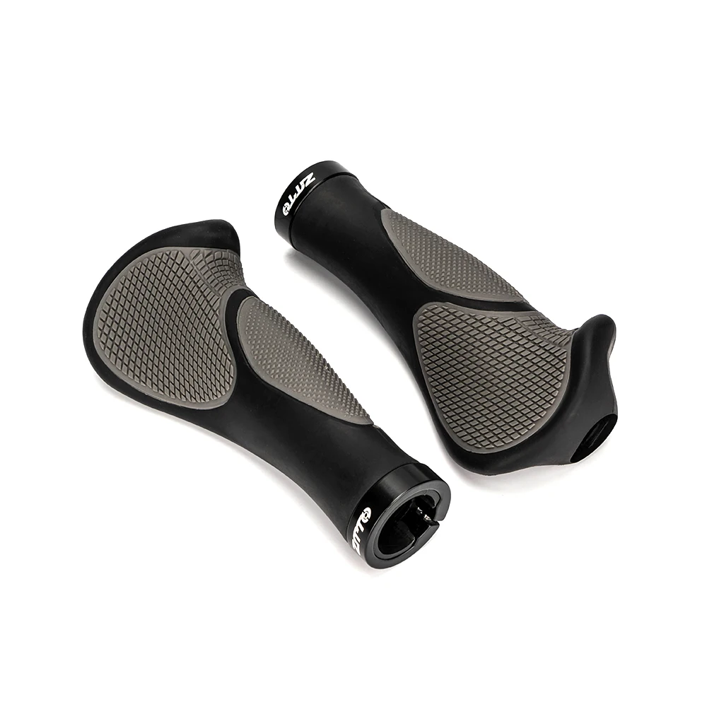 Bicycle Grips MTB Ergonomic Handlebar Grips Non-Slip TPR Rubber Handle Bar Cover Shock Absorption With Bar Plugs ZTTO