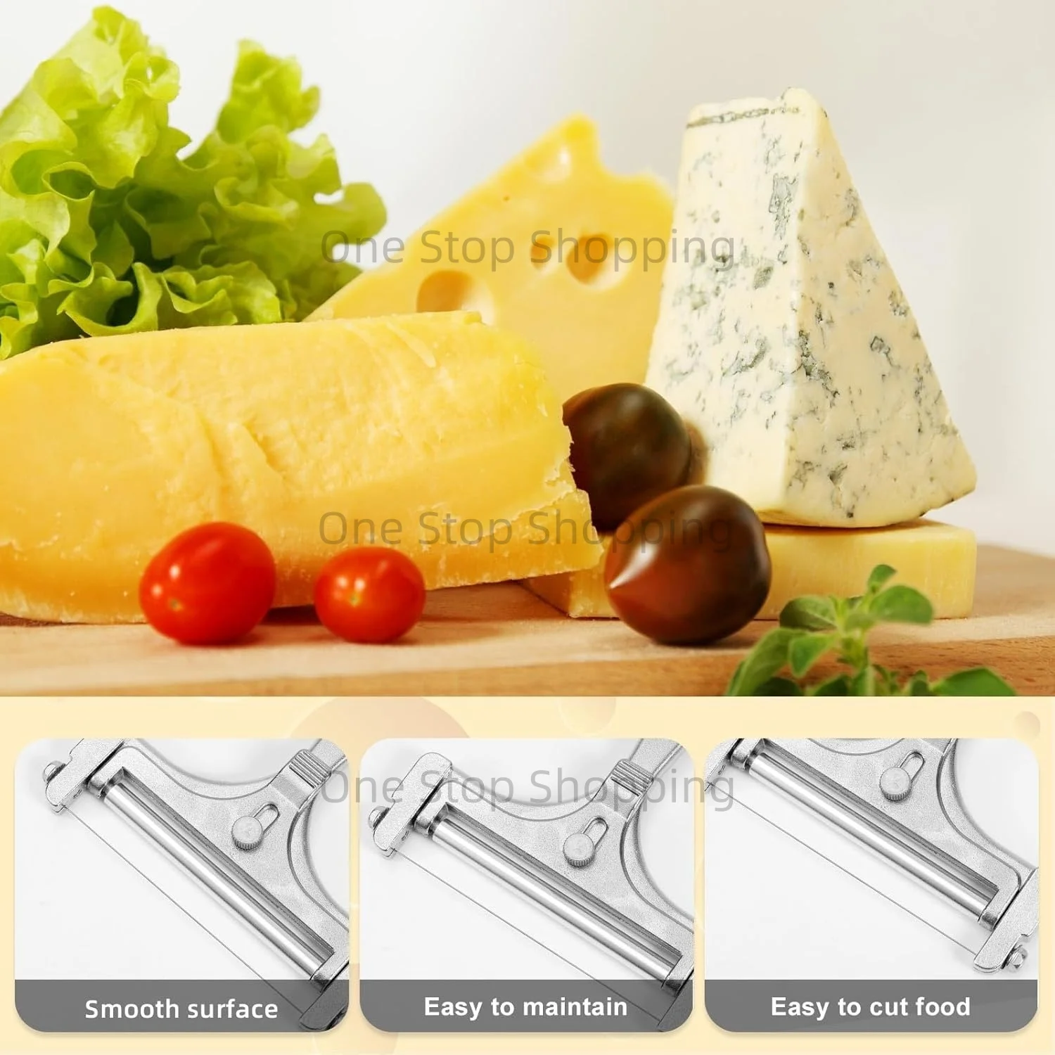Stainless Steel Cheese Slicer 5