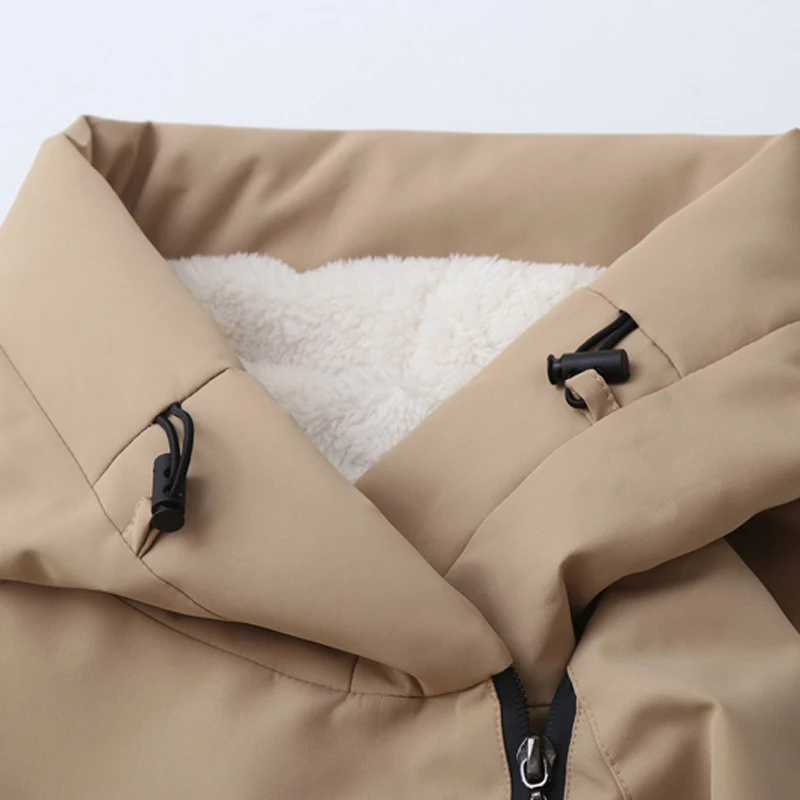 IYEAL  남아 여아 후드 따뜻하고 두꺼운 플리스 스키복 어린이 점프수트 2025 겨울 신상  점프수트 야외복