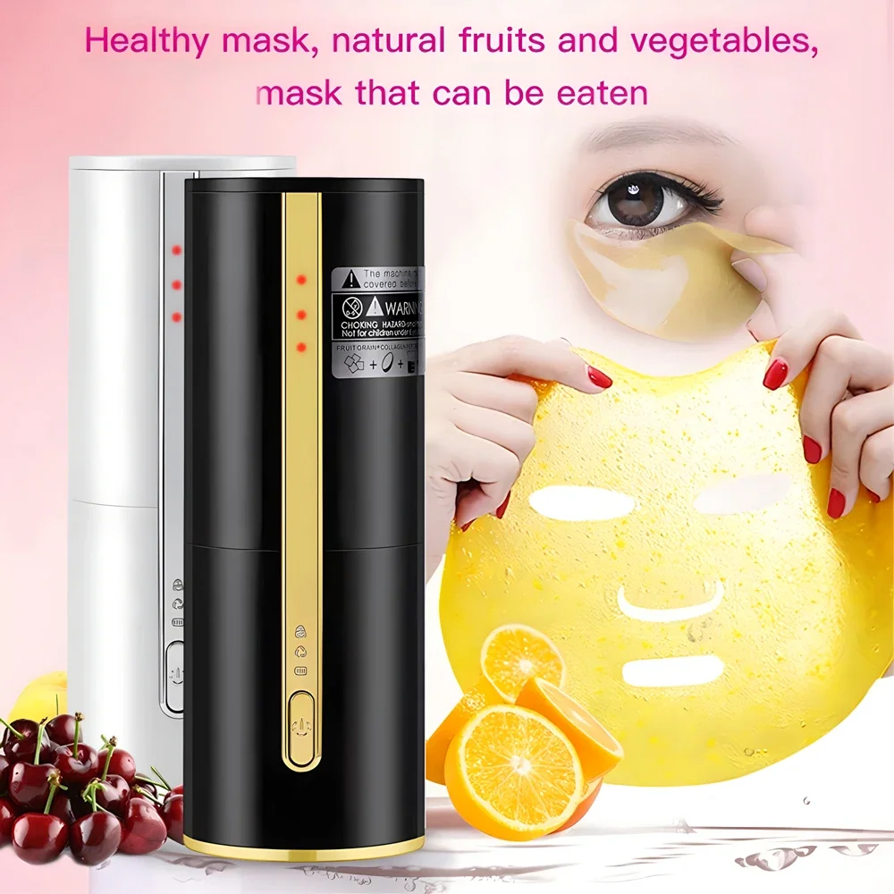 2 in 1 Face Mask Maker Juicer Blender Facial SPA Smart Self-made Natural Vegetable Collagen Fruit Mask Face Care Beauty Device шуба self made