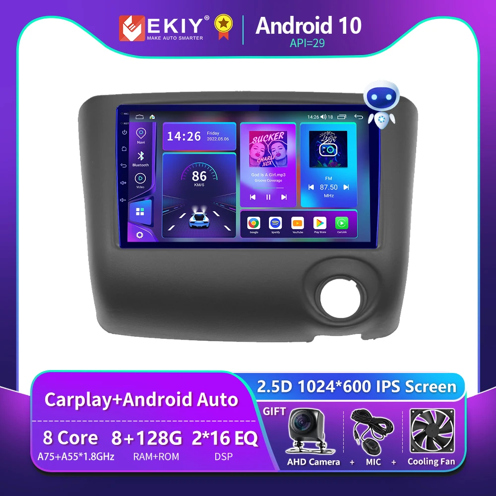 

EKIY T900 7 Inch Car Radio For Toyota Vitz Yaris Echo 1999 - 2005 Stereo Multimedia Player GPS Android Auto Carplay No 2 Din DVD