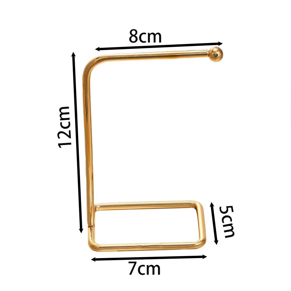 T字型ジュエリーディスプレイスタンド、ゴールドイヤリング、リング、ネックレス、時計、カウンター、ペンダント、ジュエリーオーガナイザー、カウンター