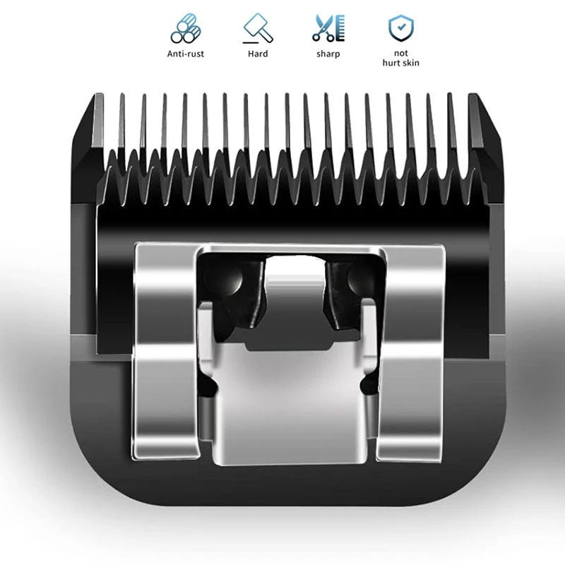 10#,30#,15#,4FC#,5FC#,7FC# Black Dog Grooming Detachable Pet Clipper Blade Compatible with Wahl KM,Most Andis,Oster A5 Clippers