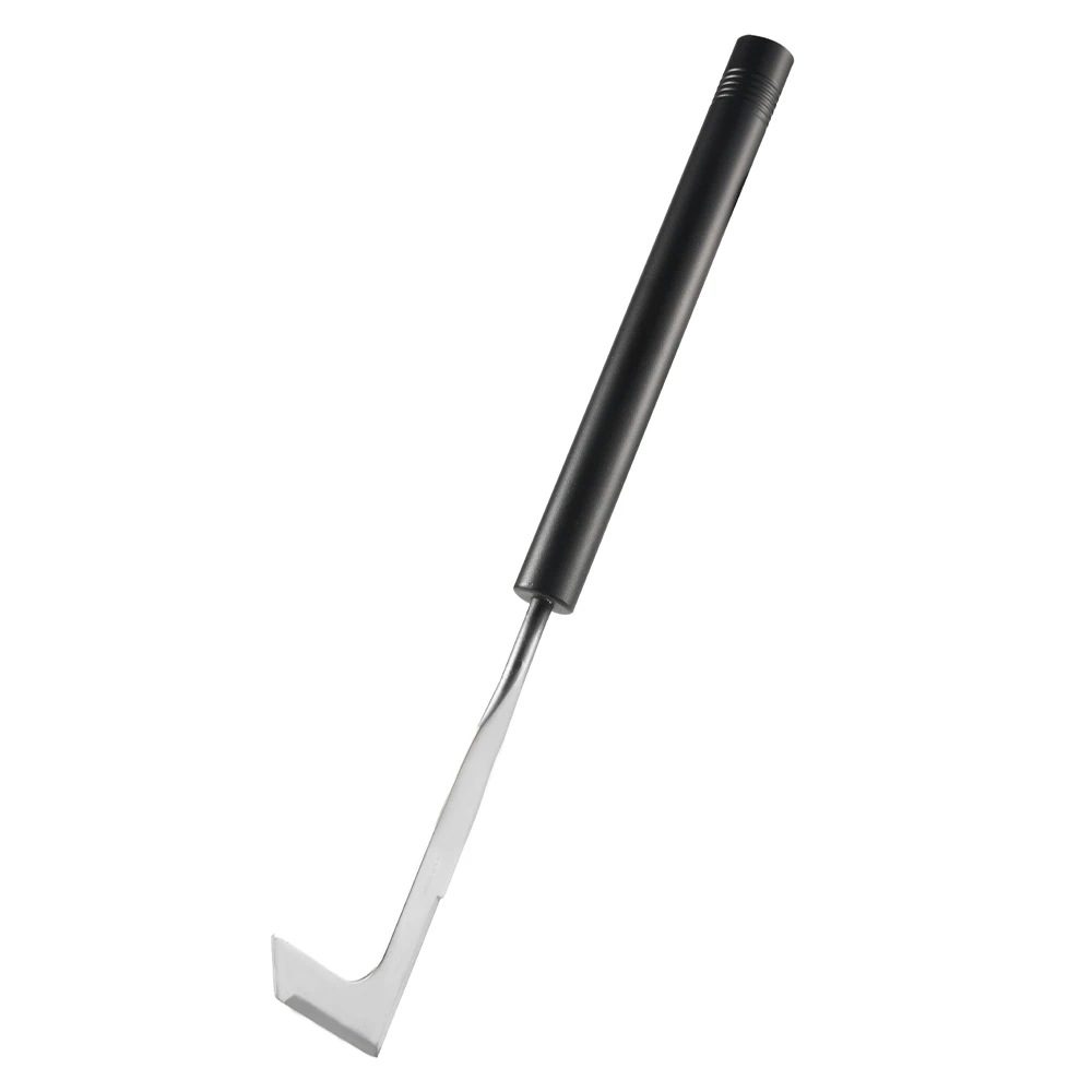 L Shaped Hand Crevice Weeder Root Remover Tool Outdoor Weeder Portable Weed Puller Handled Up Manual Stainless Steel Garden Tool