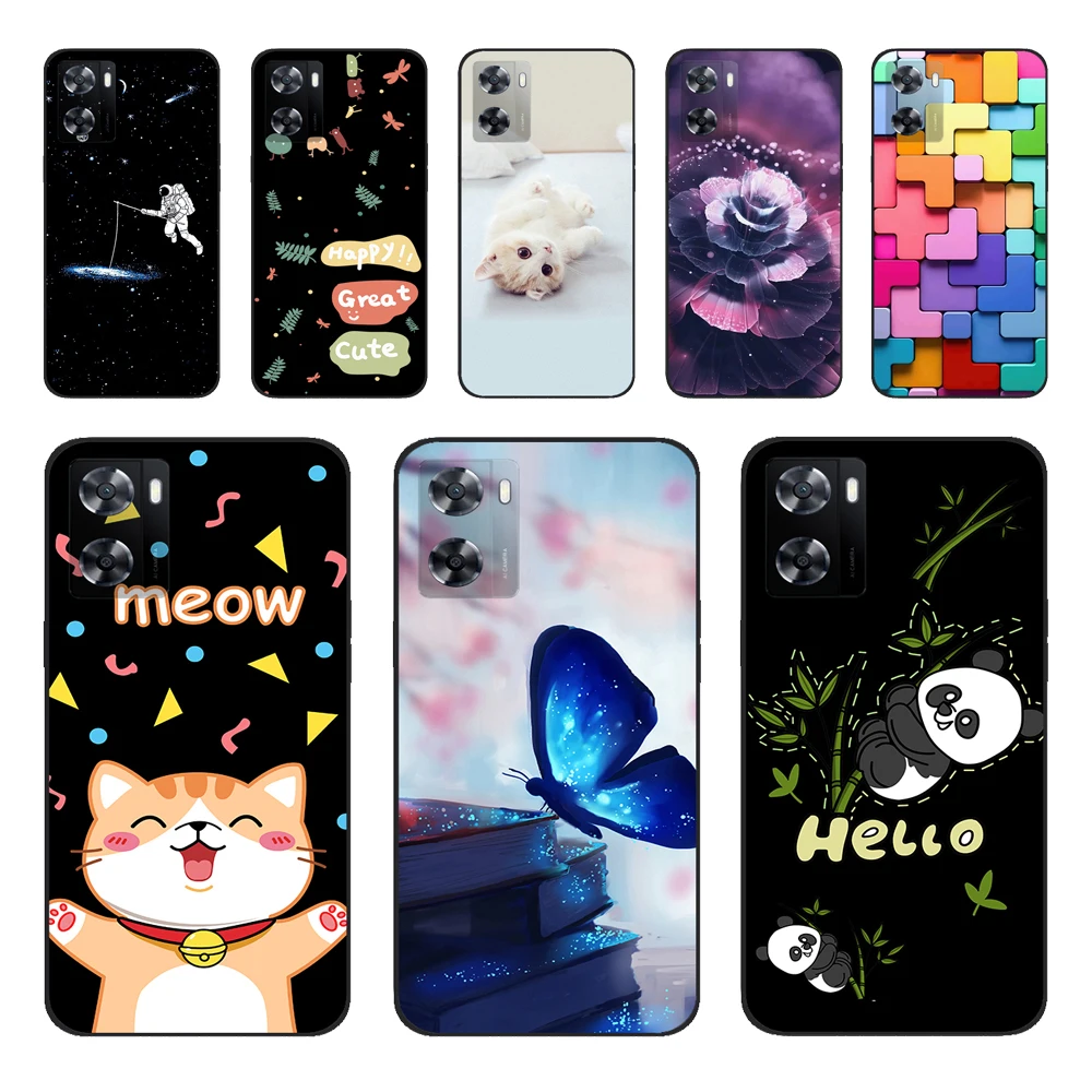 Per Oppo A57S Custodia A57 A77 Custodia In Silicone 4G Per Oppo A57 A57E A57S Cover Posteriore In Marmo Trasparente Per Oppo A57 4G Paraurti Del Telef