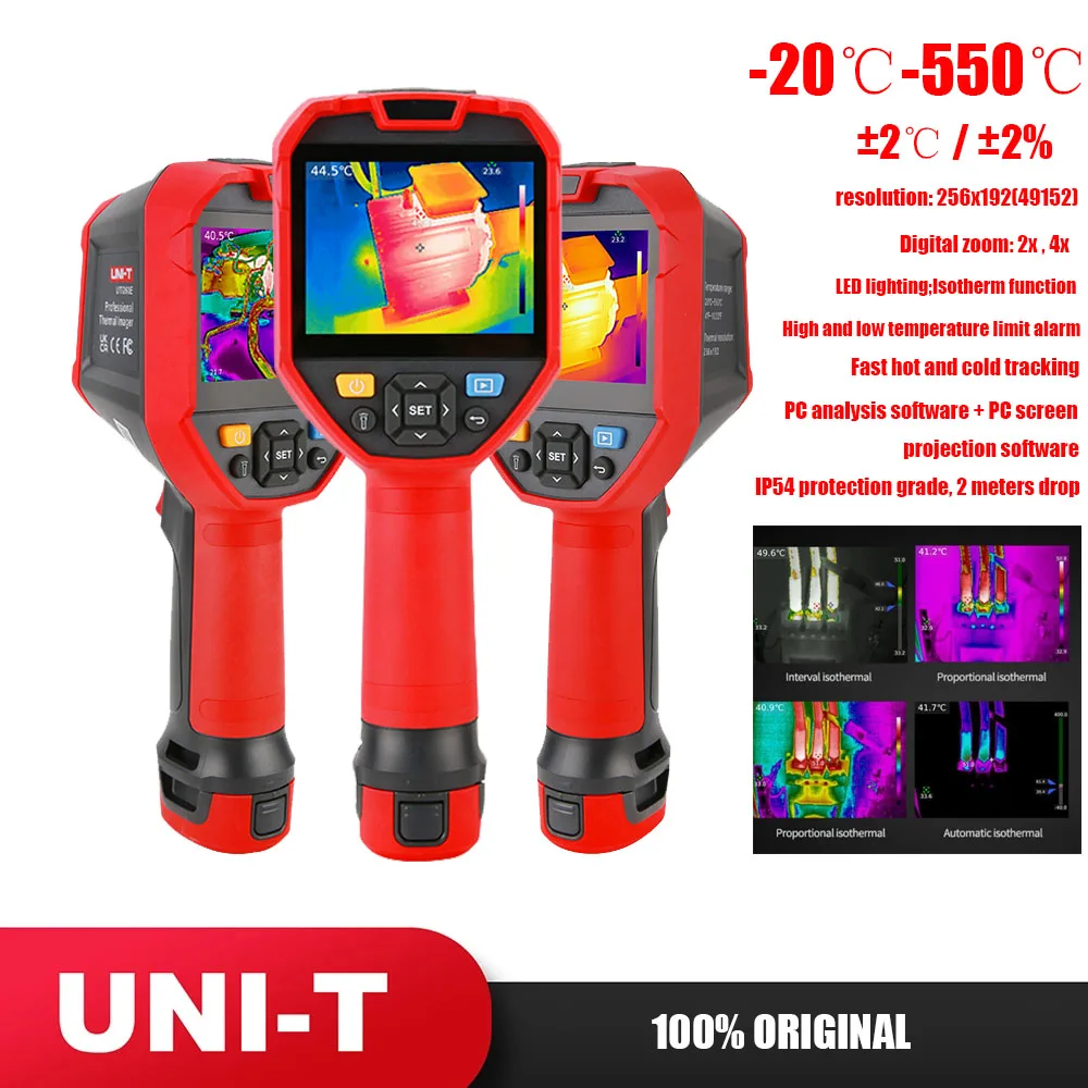 UNI T UTI260E Thermal Imager 256x192 Pixel Thermographic Camera
