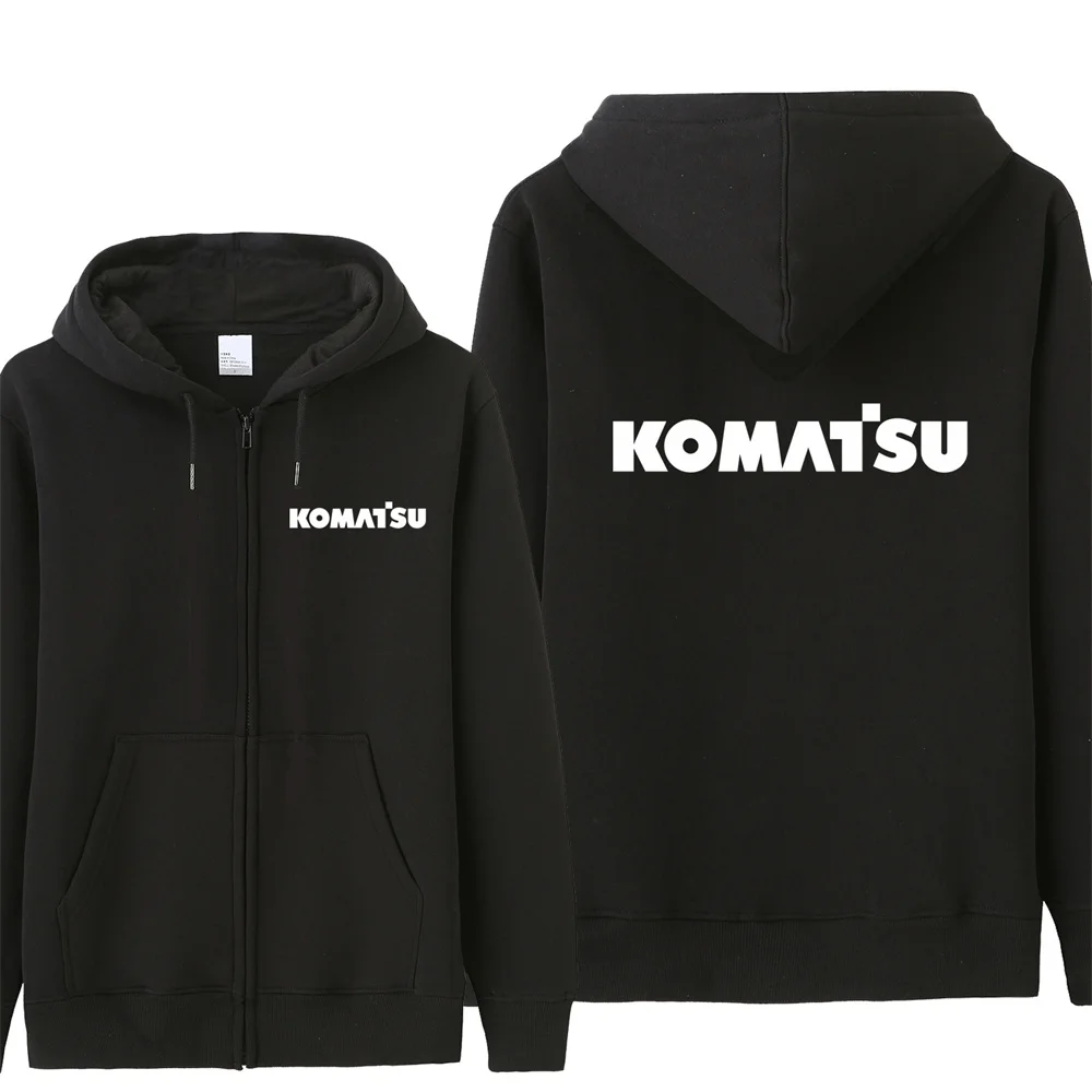 Komatsu Hoodies Men Fleece Cool Komatsu Sweatshirt Hoody Unisex Streetwear 2