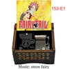 18 NOTE wind up mechanical Snow fairy from Fairy Tail Music Box for anime fans friends birthday gift home office decoration 4