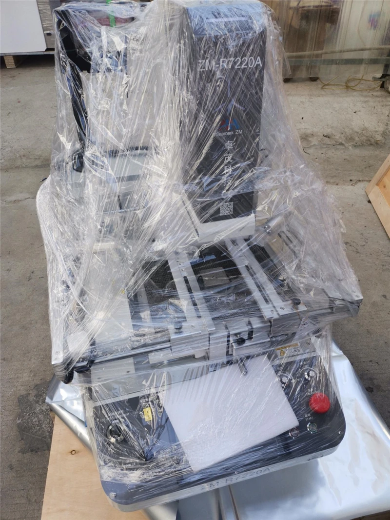 ZHUOMAO 광학 정렬 BGA 리워크 머신 5300W ZM-R7220 납땜 스테이션 PCB 수리 칩 재밸런싱 도구 (전자제품용)