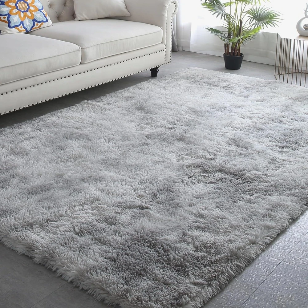 

160x230CM Carpets Super Soft Fluffy Plush Carpet Gradient Color Furry Large Shaggy Rug Floor Mat For Living Room Bedroom Home