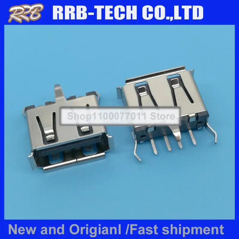 

20pcs/lot 105057-0001 1050570001 USB type A socket 4PIN 100% New and Original