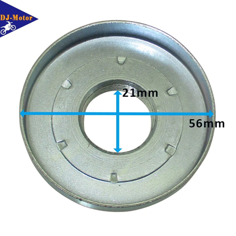 DJ-모터 56mm x 21mm 헤드 스톡 스템 유지 너트 베어링 피트 더트 바이크 용 탑 컵