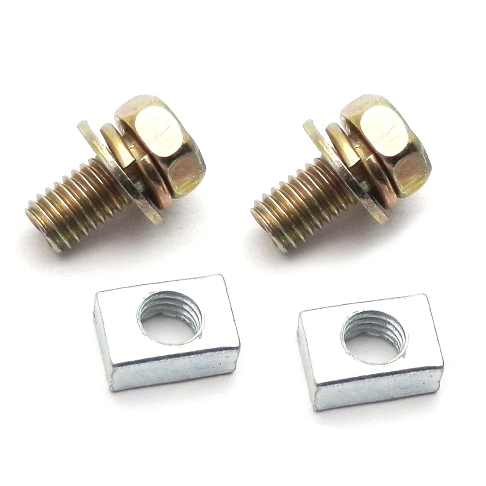 1 Set Motorcycle Scooter Dirt Bike Battery Terminal Nut and Bolt Screws M5x10mm for 4Ah 5Ah Universal Motorcycles Accessories