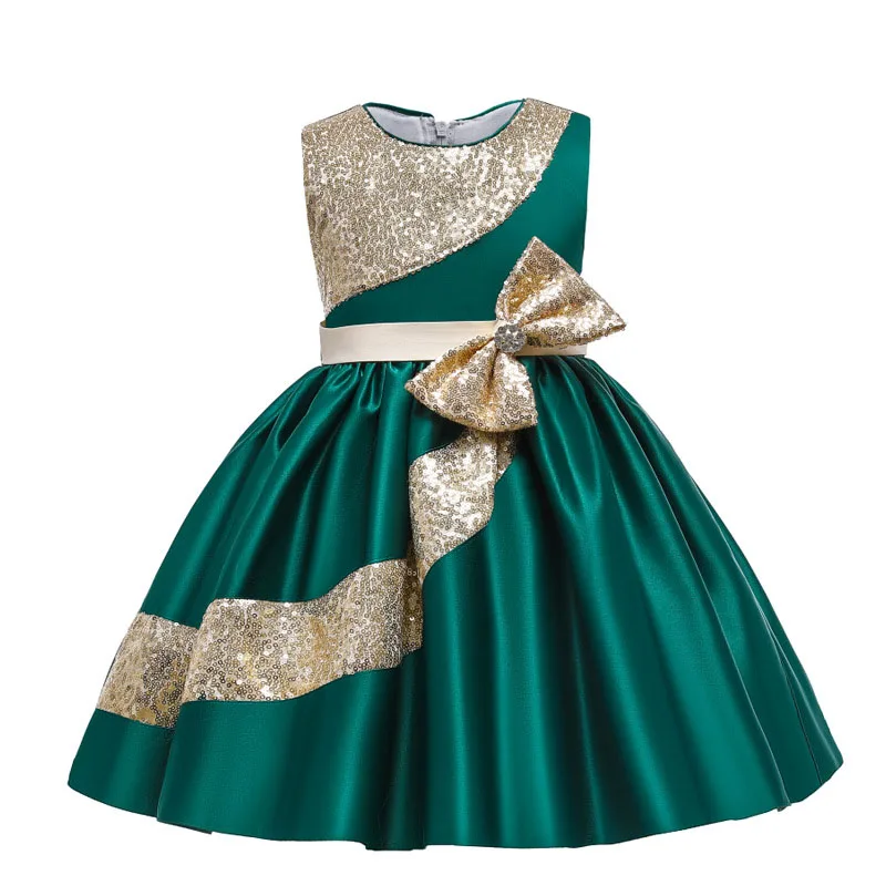 

Princess Dress Flower Girl Dress Tutu Wedding Birthday Party Kids Gowns For Girls Christmas Costume Toddler Child Prom Designs