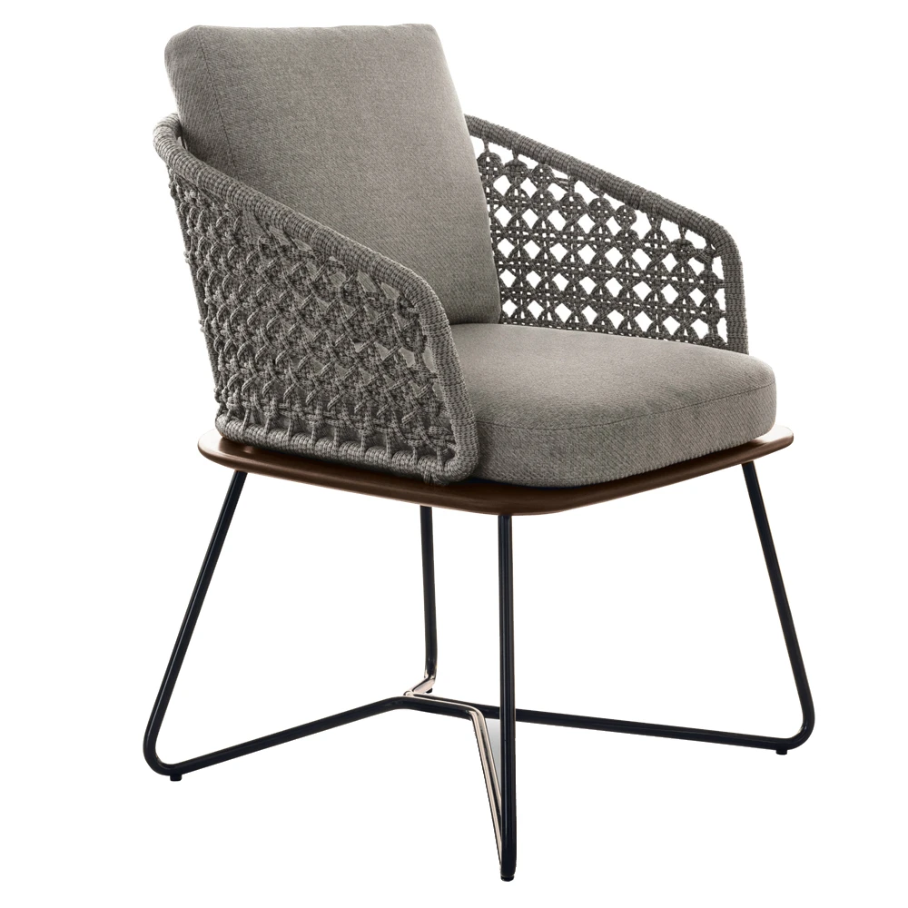 

Nordic leisure outdoor balcony, rattan chair, rattan woven sofa combination, bar, restaurant, outdoor garden, courtyard