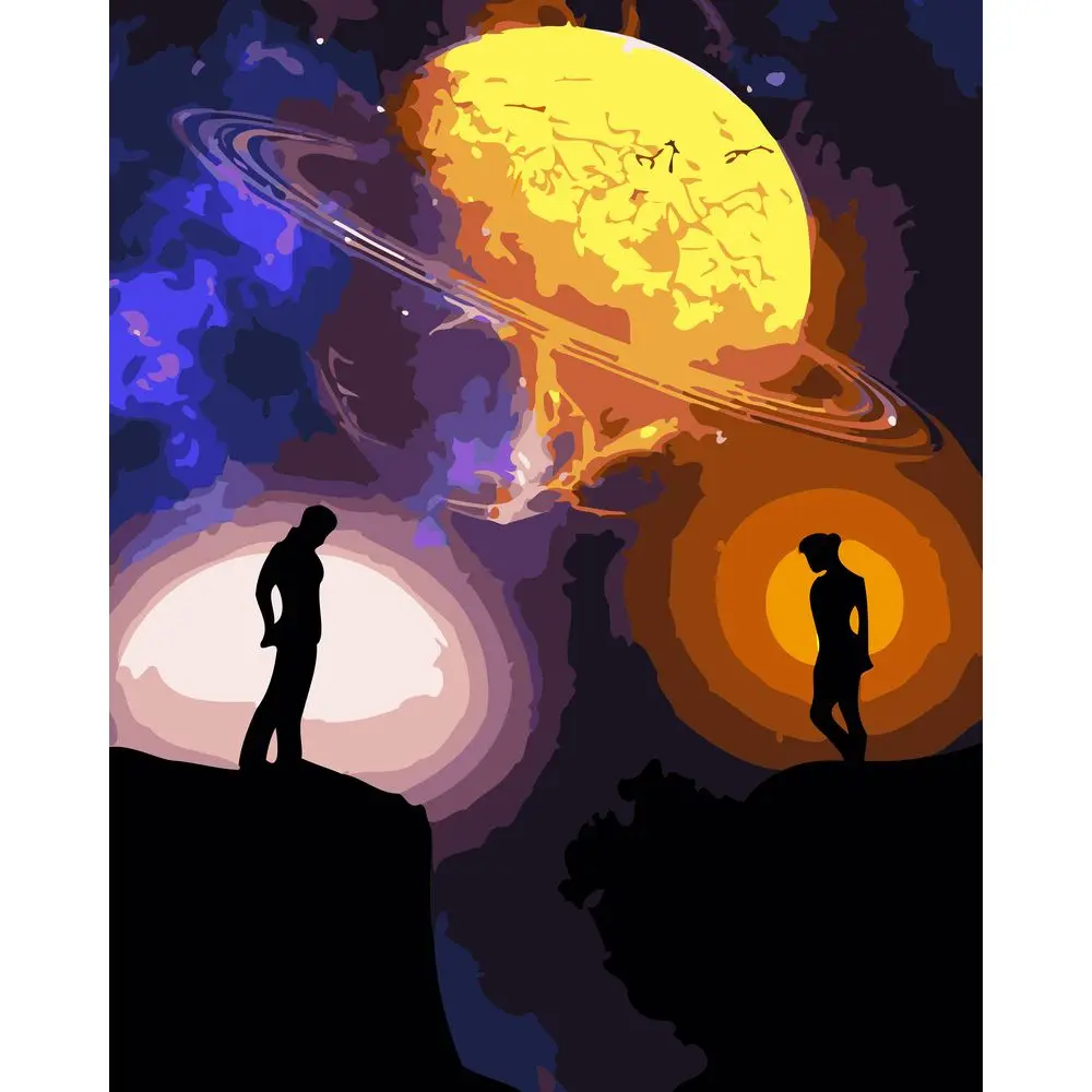 

№ 1192 Раскраска по номерам, раскраска маслом своими руками, картина по номерам, подарок для рисования, холст, Декор, Новое поступление