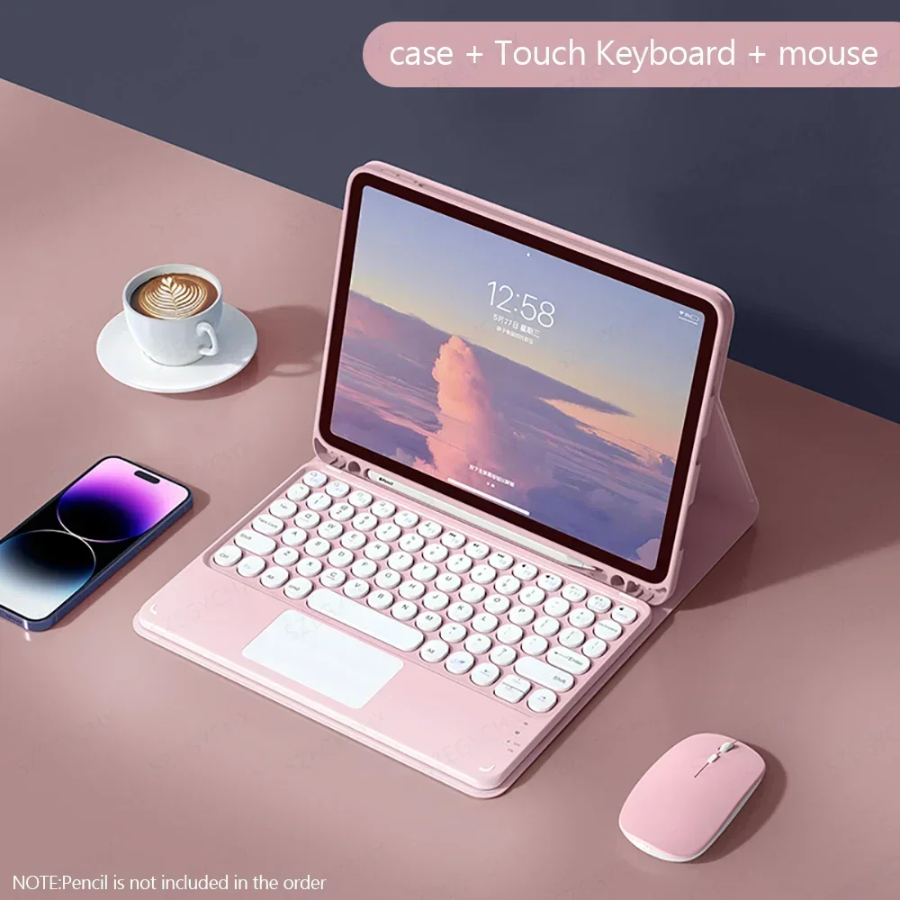 Premium Bluetooth Keyboard Case for Galaxy Tablets, 10.9 and 11