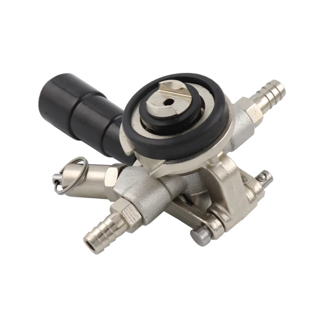 Raccord De Coupleur De Fût à Bière En Acier Inoxydable - Kit 2 Pièces, Filetage G5/8", Débit Optimisé