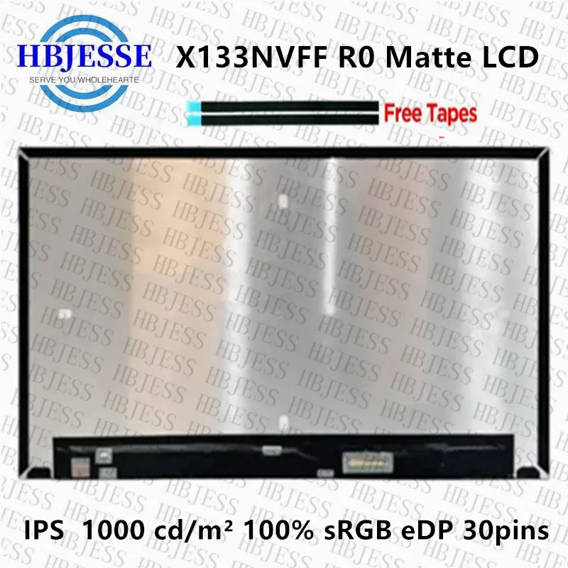 

Оригинальный X133NVFF R0 13,3 дюймов фотоматрица FHD 1920x1080 30-контактный фотографический экран без сенсорного ЖК-экрана