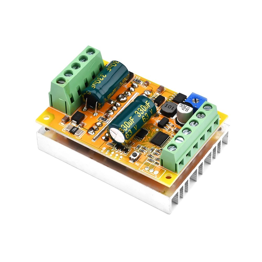 Description Picture 4 of itemDC6.5V-50V 380W BLDC Three-Phase DC Brushless Motor Controller Hall Driver Motor Control Drive Module Pwm Signal Input