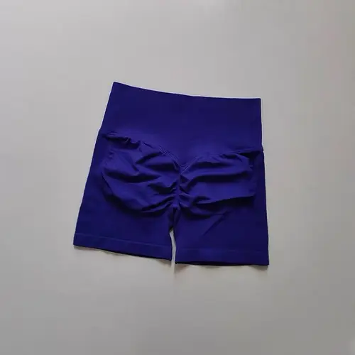 Women Fitness Workout Shorts Yoga High Waist Lift Butt Fitness Shorts Gym Running Sportswear Women Push Up Gym Leggings - Image 5