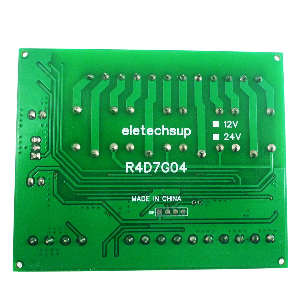 Modulo relè multifunzione 4DO 2DI 3AI RS485 Modbus RTU PLC IO scheda espandibile 4-20MA 0-10V collettore di tensione di corrente