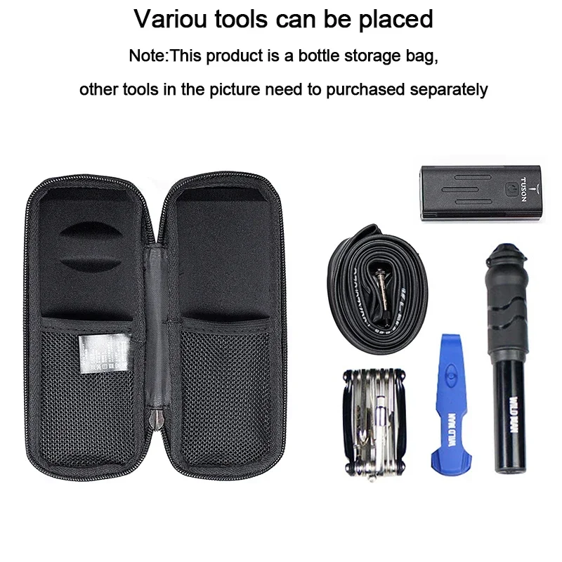 Straße Fahrrad Taschen Tragbare Mountainbike Schwanz Tasche MTB Tasche Regendicht Fahrrad Flasche Reparatur Tools Kit Halter Fall Radfahren Teile – Detail 4