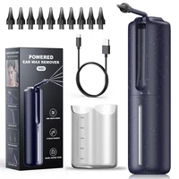 Electric Ear Wax Removal 2000mAH Ear Cleaner Water Powered Ear Cleaner with 10 Reusable Replacement Tips Effective for Ear Clean 1