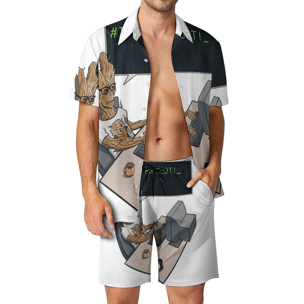 

Admins of The Galaxy Essential for Sale Men's Beach Suit Classic 2 Pieces Suit High Grade Running USA Size