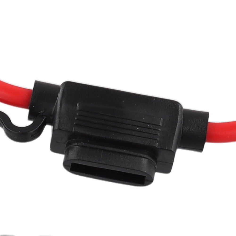 10 Gauge Fuse Holder 5/20/30/40/50 A ATC Blade Fuses Waterproof 10 AWG Inline Fuse Holder Car Truck Boat Motorcycle