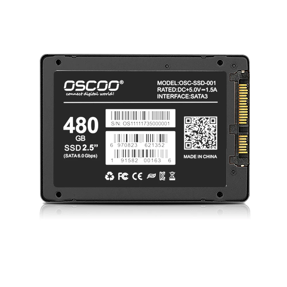 OSCOO ָ Ʈ ̺, Ʈ ũž, 2.5 ġ, 120GB, 240GB, 480GB, SATA3 SSD, 3D TLC, NAND ÷ ϵ ũ,  SSD