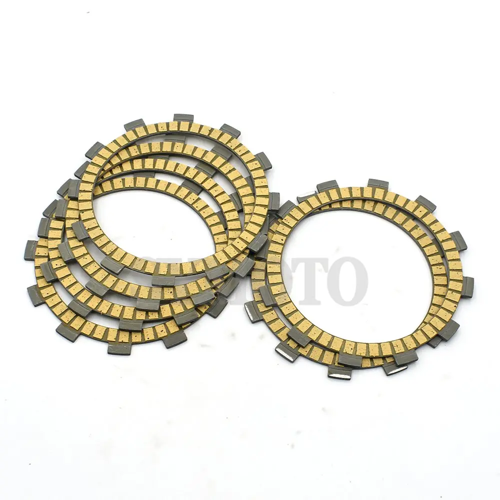 

Motorcycle Friction Clutch Plates Disc For YAMAHA XG250 Tricker XG 250 2014-2016/2018 XT250 Serow 250 2009-2020 XT250X 2008-2017