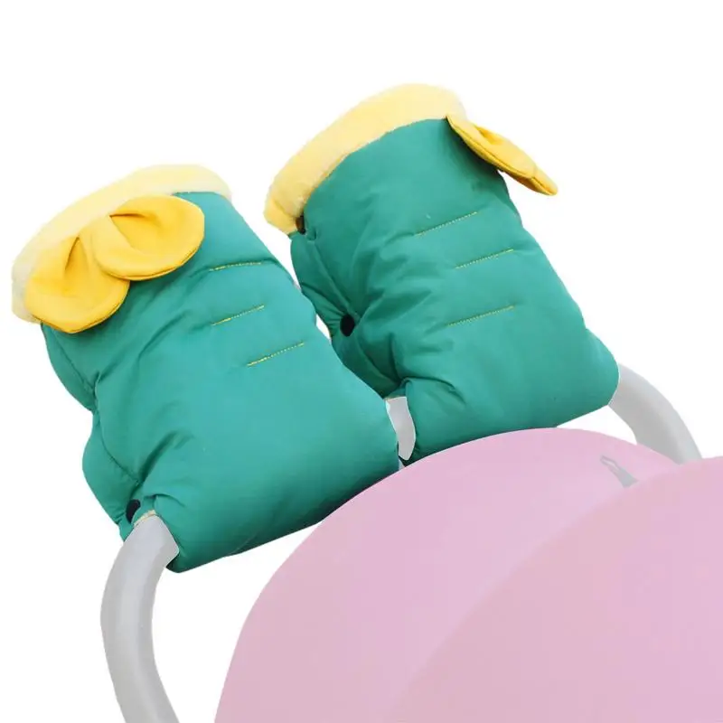 

Handlebar Muffs Breathable Stroller Accessories For Winter Anti-Freeze Hand Warmers Adjustable Winter Motorcycle Gloves