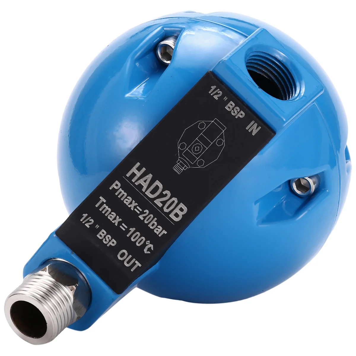 ABZV-Had20B Spherical Drain Valve Automatic Drain Filter Air Compressor Automatic Valve