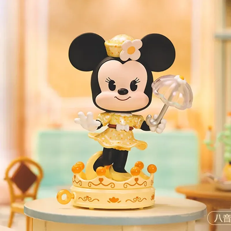 Disney Mickey Family Vintage Series Blind Box Toy Kawaii Doll Caja Ciega Action Figure Gift Modello A Sorpresa Mystery Box