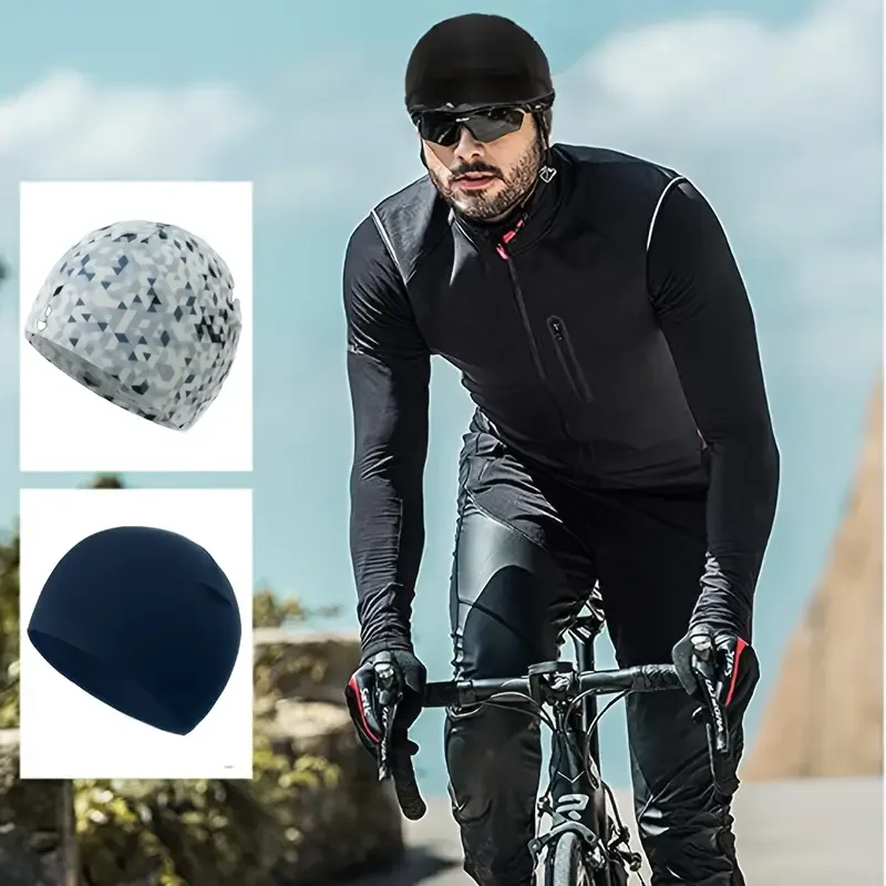 Cooling Skull Cap Helmet Liner Sweat Wicking Cycling Running Hat for Men Women  Cap Quick Dry Anti-UV Sports Hat Cooling Hat 3