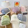 New Chessboard Getafu Cashmere Lamb Plush Blanket Thickened and Warm Multi functional Office Lunch Rest Blanket 5