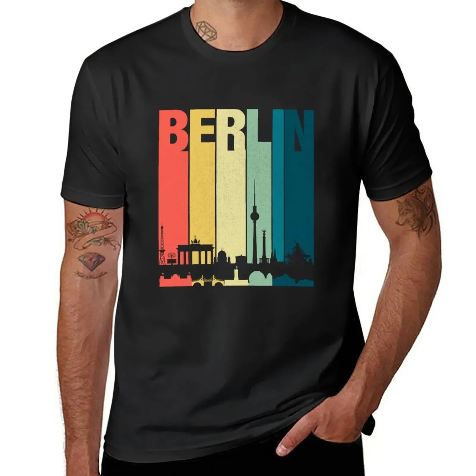 

Berlin Shirt Vintage Berlin T-Shirt sports fans blanks funny t shirts for men