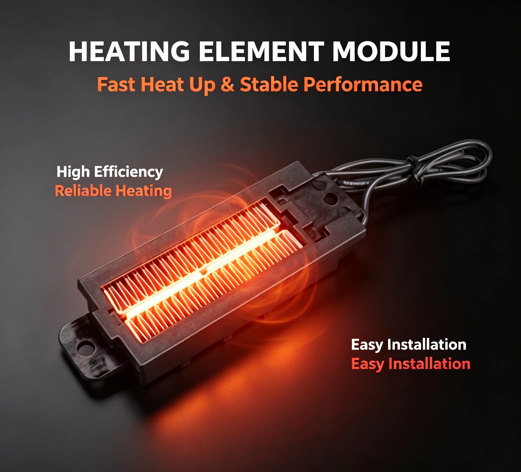 Enhanced Portable Automatic Air Heater with PTC Insulation