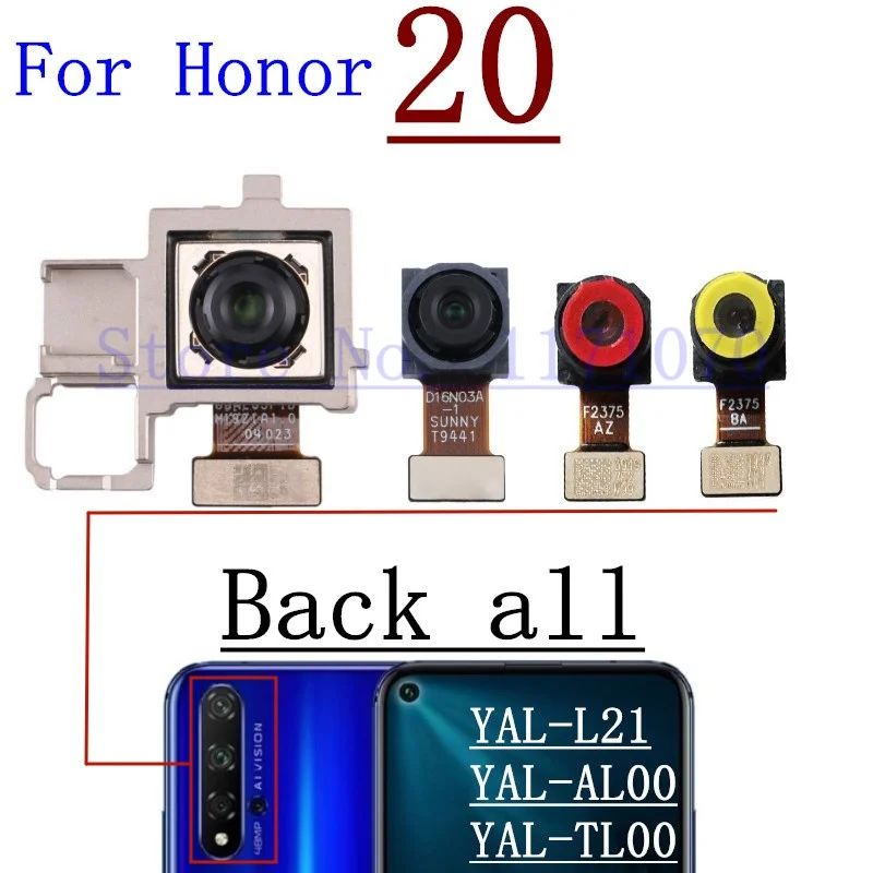 Maxbhi Honor 8c Camera Lens Original Front Small Rear Back Camera