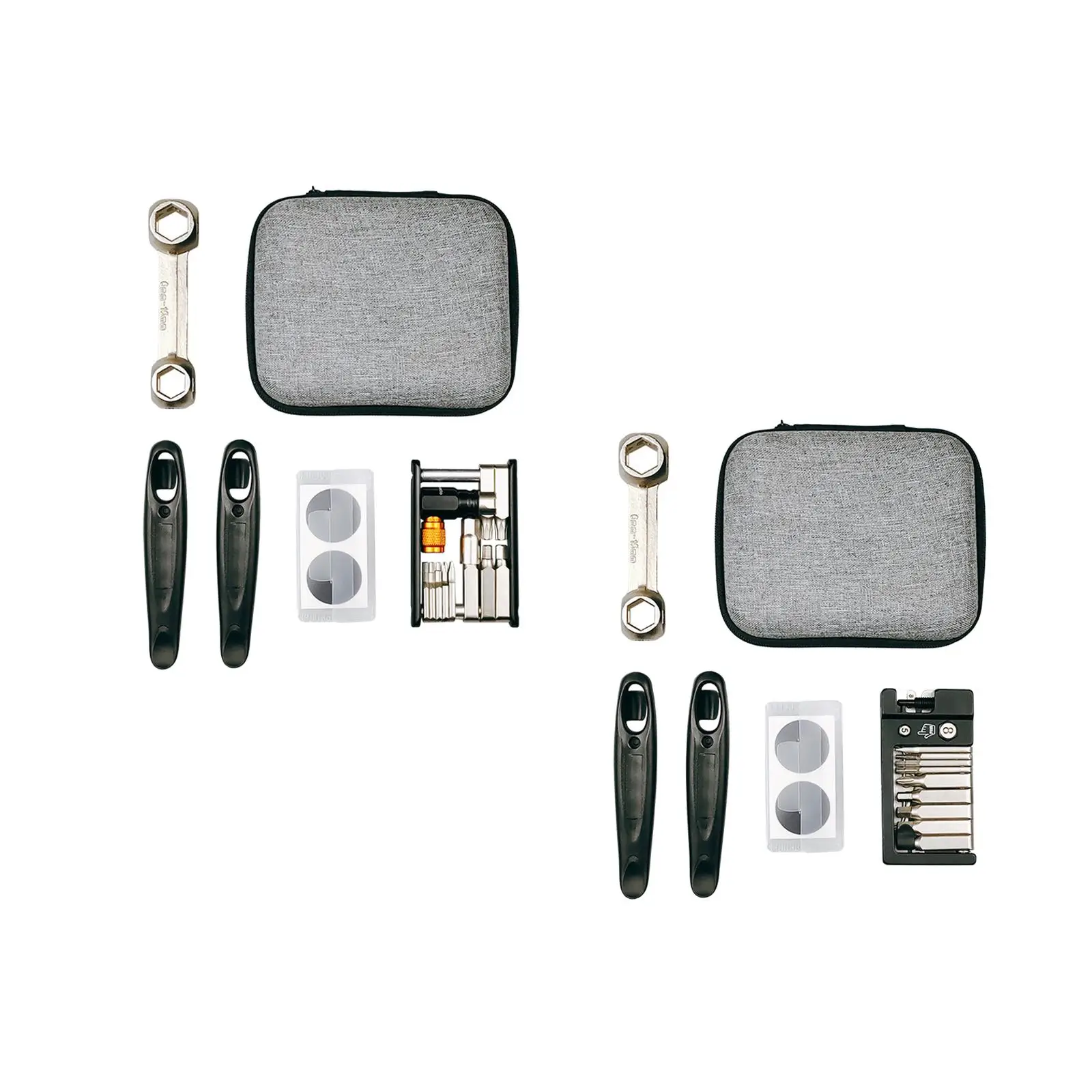 Bike Repair Tool Kits Set with Storage Bag Maintenance Portable Bike Accessories for Repairing Man Mountain Bike Road Bike