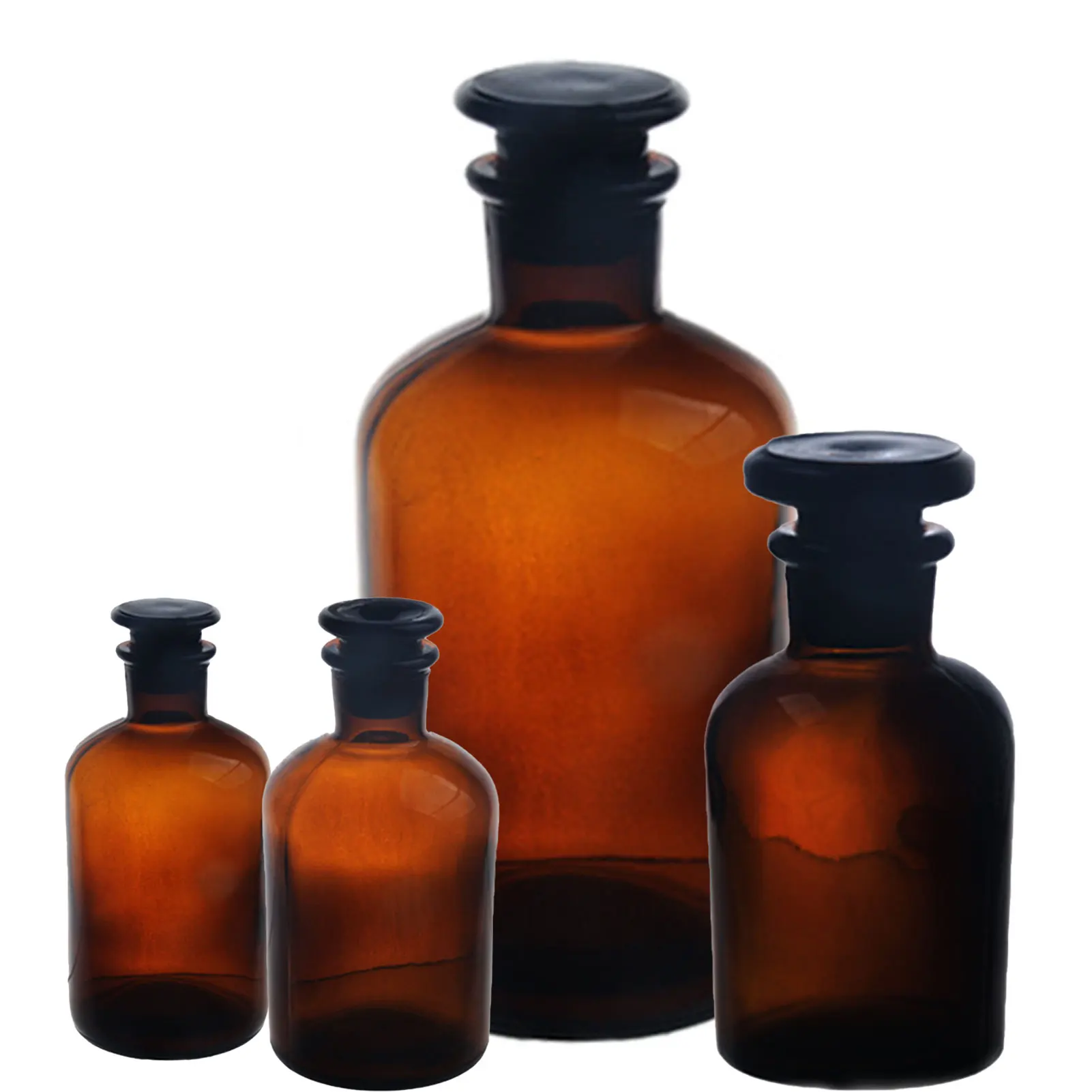 Best Glass Reagent Bottle Price 60ml-500ml Narrow Mouth Reagent Bottle Small Mouth Brown