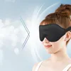 3D Block Out Light Sleeping Eye Mask Memory Foam Silk Sleep Mask Women Men For Eyes Sleep Masker Eye Shade Blindfold Sleep Aid 4