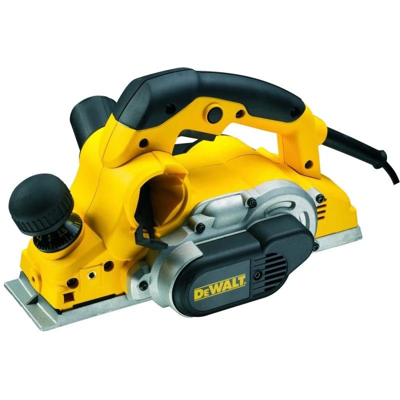 Рубанок электрический DeWalt D26500K (Мощность 1050 Вт ширина обработки 82 мм глубина до 4