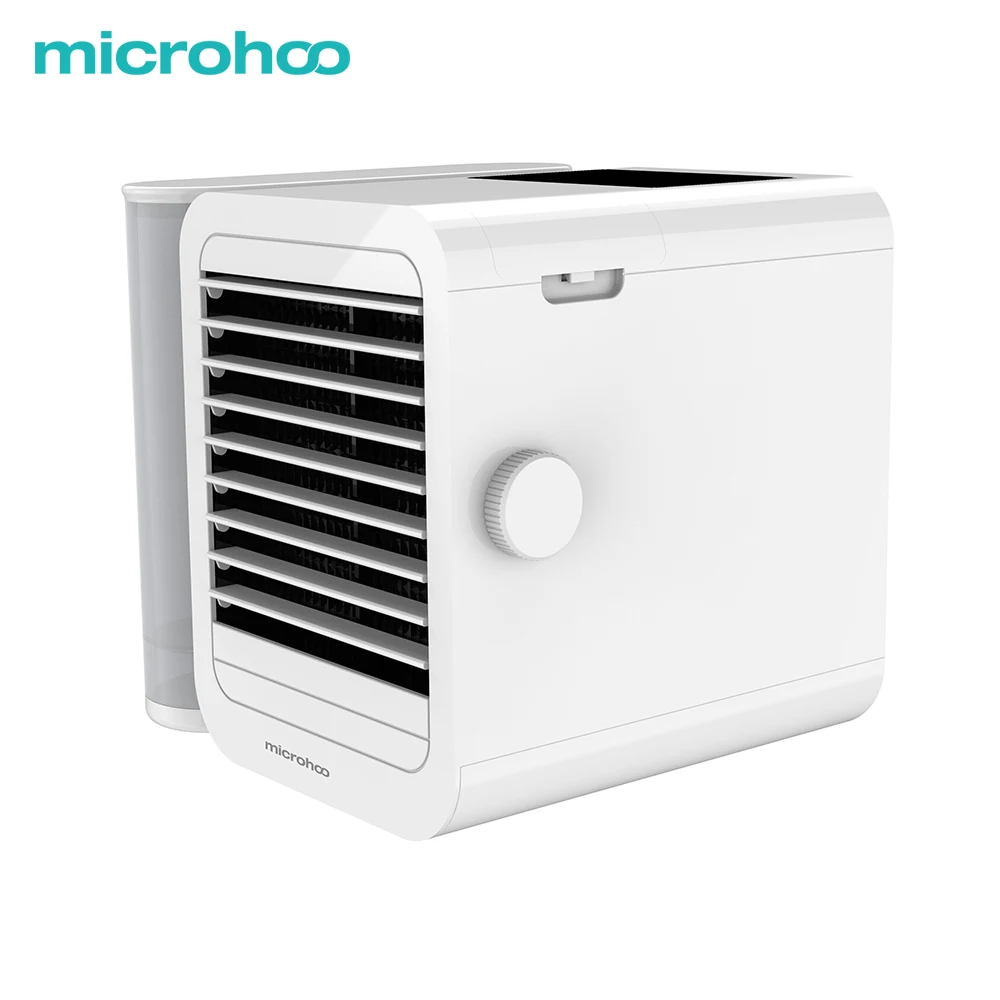 Microhoo personal air cooler Water Cooling Fan Timing Artic Cooler Humidifier Bladeless mini Air Conditioning Fan