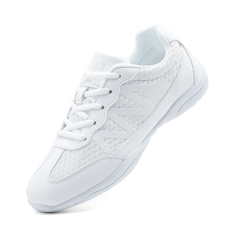 Girls White Cheer Dance Sneakers Kids Lightweight Cheerleading Training Walking Tennis Womens Fashion Sports Shoes 2105