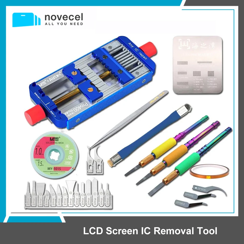 

LCD Screen Opening Screen Replacement Tools IC Swap Removal Kit For iPhone 11 12 pro max To Solve Non-genuine Pop-up Message